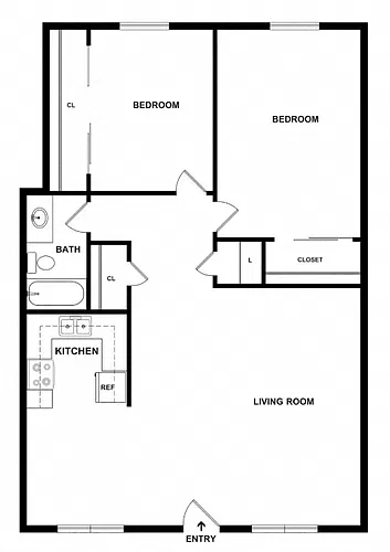 Floor plan Regency - b50