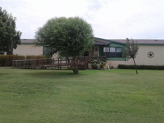 Front of home with beautiful trees