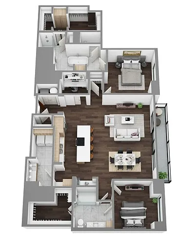 Floor plan PH7