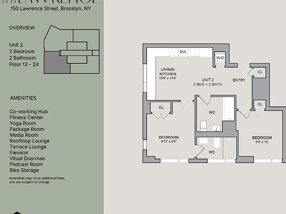 2nd image of 150 Lawrence St #1812