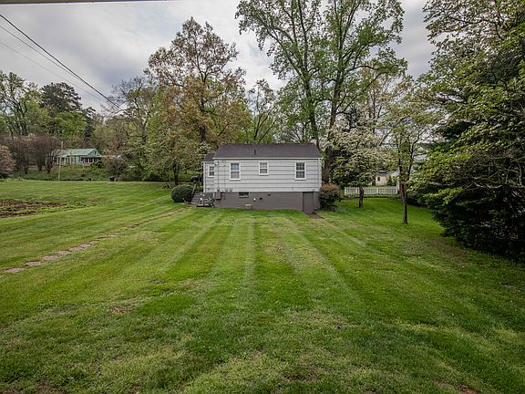 Large back yard