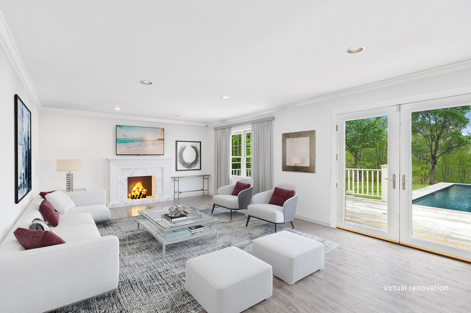  Living Room Virtual Renovation