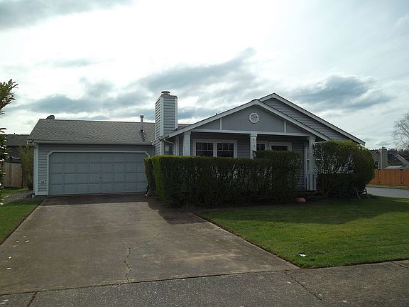 Directly front of driveway