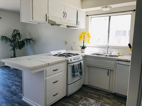 Newly renovated kitchen counter tops