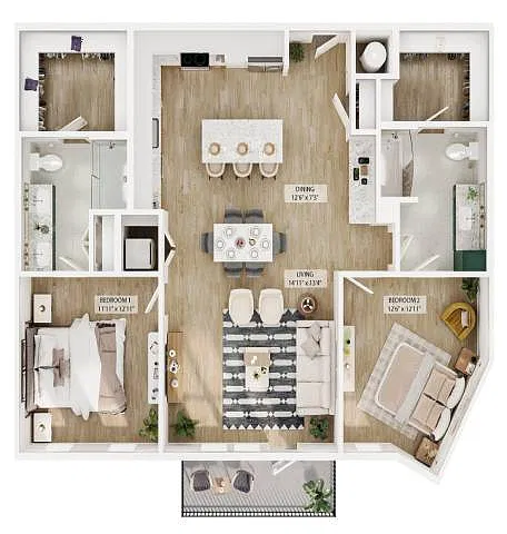Floor plan B11
