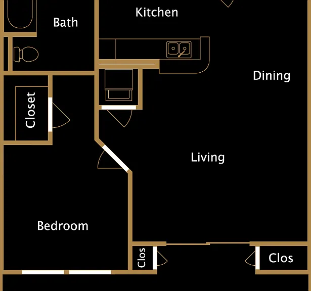 Plan M Floorplan Diagram