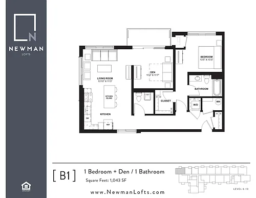 Floor plan B1