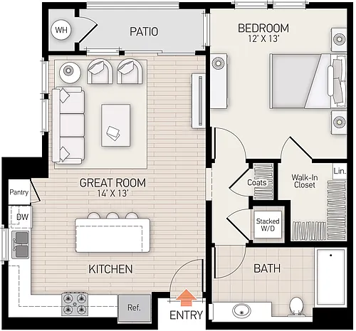 Floor plan Plan J