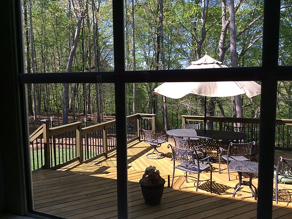 Custom deck with view