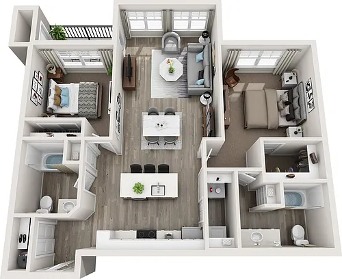 Floor plan Port