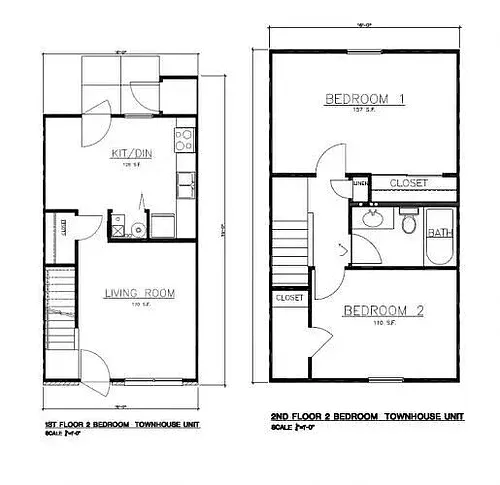 Floor plan 2X2