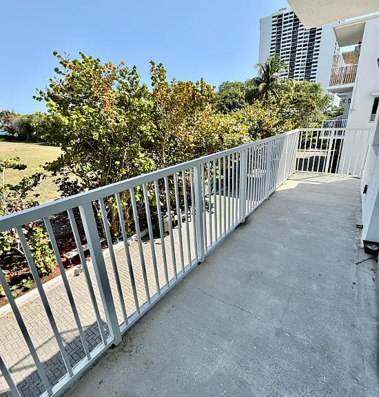 1st floor wrap around terrace outside of Living Room