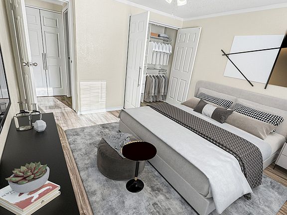 Relax in cozy bedrooms that offer plenty of storage and natural light, creating a perfect retreat at the end of the day.