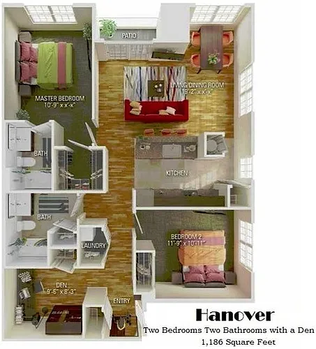 Floor plan Hanover