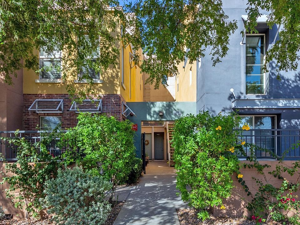 Gated courtyard entrance