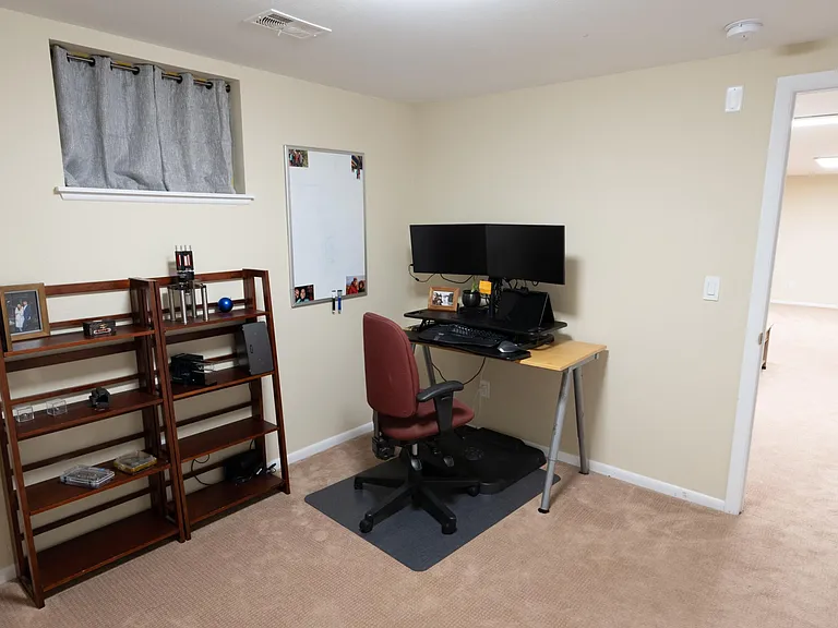 Additional room with a window well window.