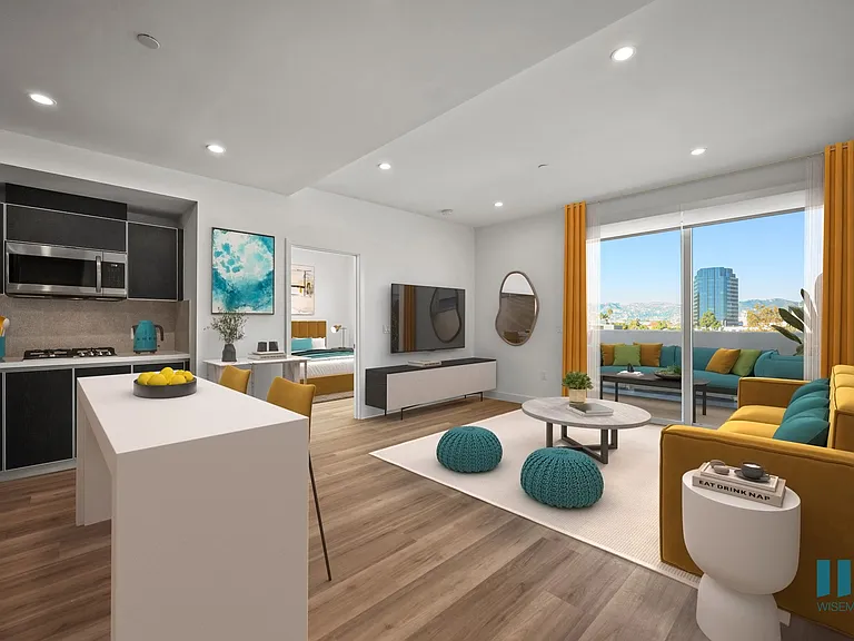 Free-Flowing Layout with Kitchen, Dining, Living Room, and Patio - Beech Floor Plan