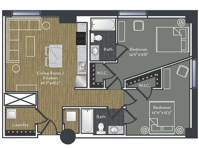 Floor plan The Woodlawn