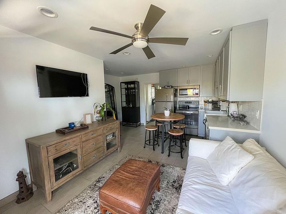 living room, kitchen and office