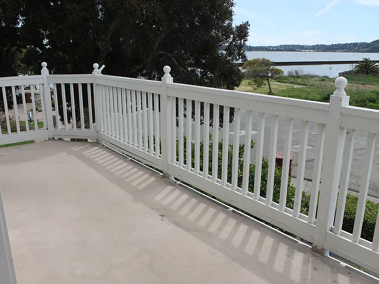 Front balcony