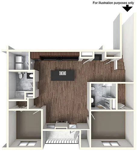 Floor plan FB3U