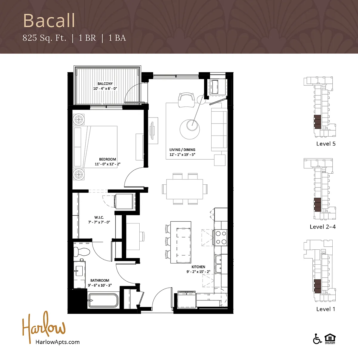 Floor plan Bacall