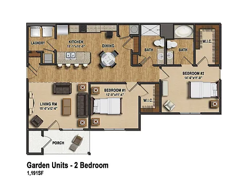 Floor plan Dixon