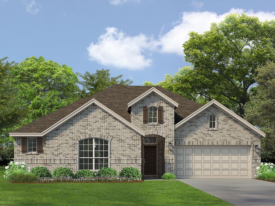 Bluebonnet Plan, Westside Preserve - 60ft. lots, Midlothian, TX 76065 ...