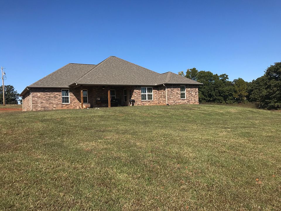 Back view of house