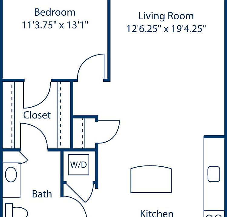 Adams Morgan Apartment Layout