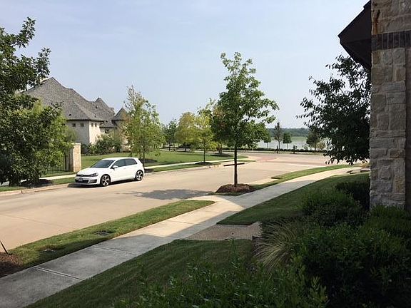 The view from our front steps. The location of many a "step