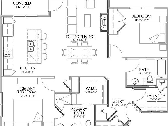 Floor Plan - Highlands, Centerra, Northfield