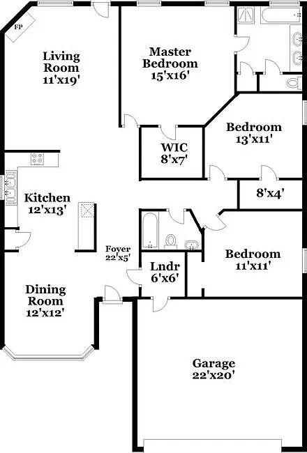 3 bed, 2.0 bath, 1596 sqft, $2,180 — Photo 2