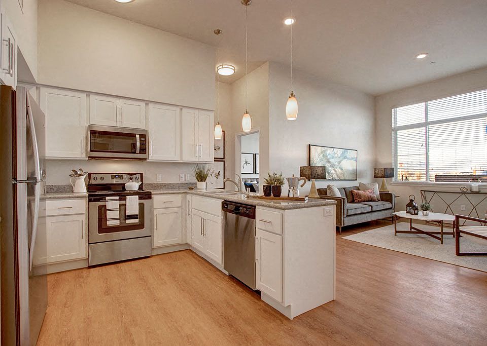 Ritz Classic 2 Bedroom Kitchen and Living Room