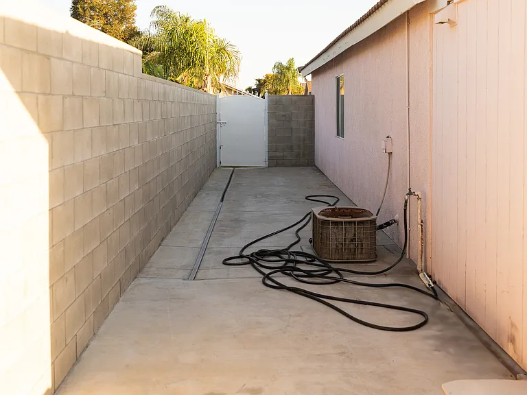 Backyard Second Alley with Gate