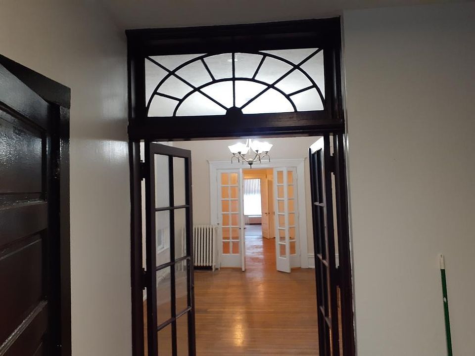 Looking from kitchen to the front of the apt