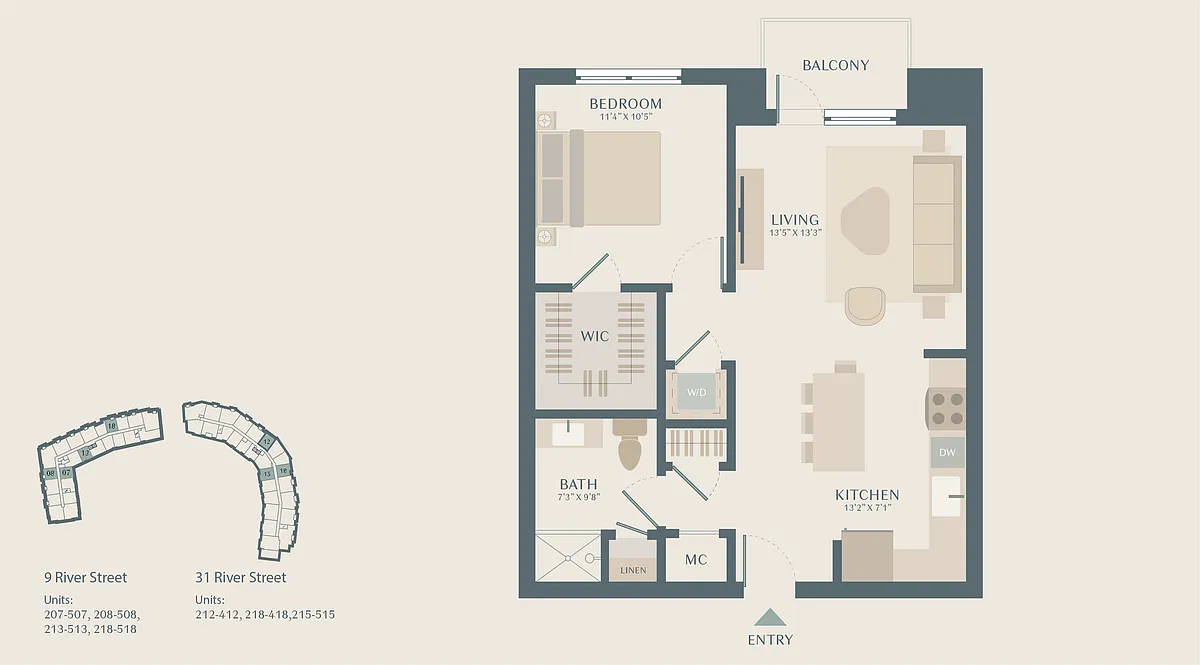 Floor plan Solace