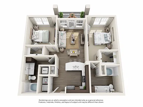 Floor plan Begonia