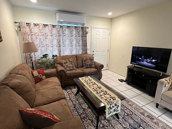 Living room - property will be leased unfurnished.