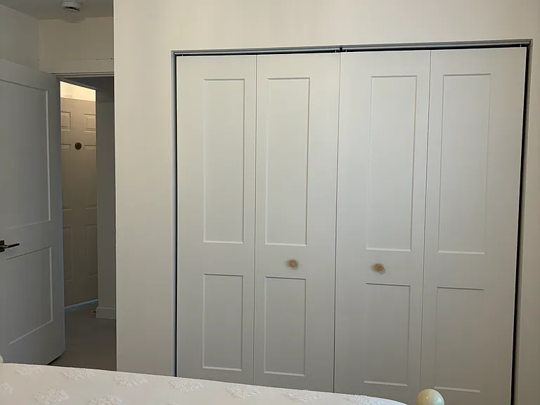 Closet in the guest bedroom