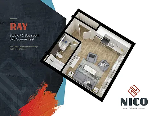Floor plan Ray