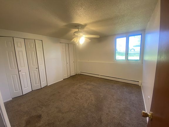 Large bedroom with lots of closet space.