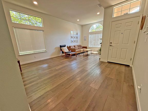 Front Door & Living Room
