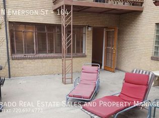1175 N Emerson St APT 104, Denver, CO 80218