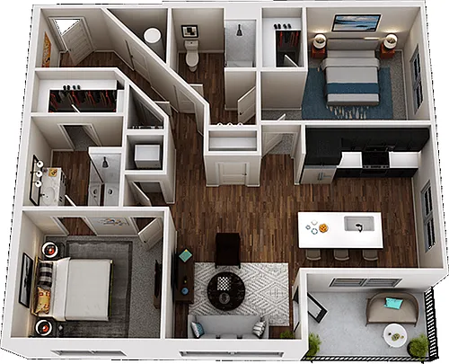 Floor plan B2F