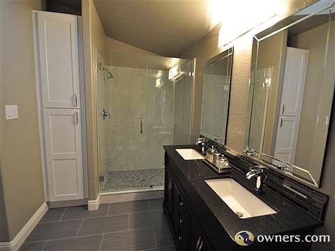 Completely Remodeled  master bath