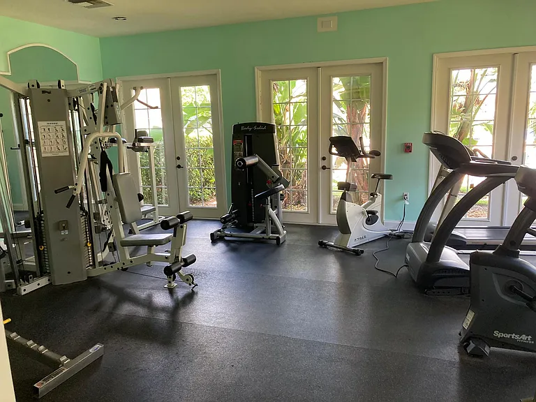 Nice gym usually empty!