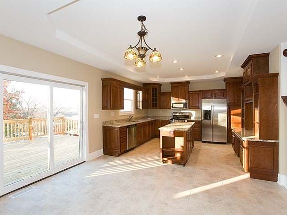 Gourmet Kitchen with Cherry Cabinets