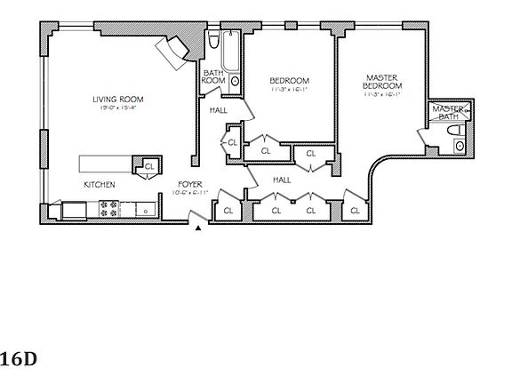 2nd image of 240 Central Park S APT 15D