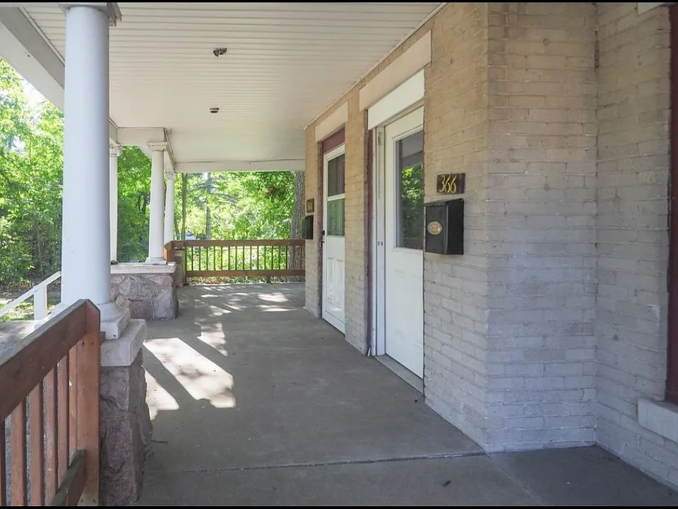 Front porch.